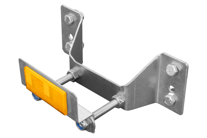 Support de montage de roue de secours UNITRAILER GARDEN KIPP avec réflecteur