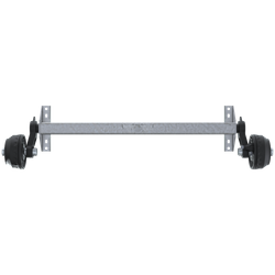 Essieu freiné KNOTT VGB15M/MV pour remorque / dépanneuse 1500kg 1450mm 1950mm 5x112