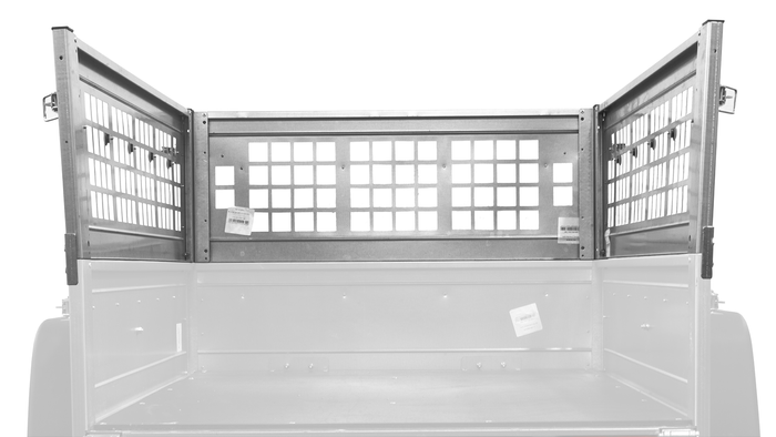 Ridelles, côtés grillagés pour la remorque UNITRAILER GARDEN TRAILER 150 KIPP