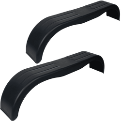 Kit de deux garde-boue jumelés pour remorque DOMAR D20300 13-14", passages de roues plats 1500/240mm