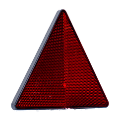 Triangle réfléchissant d'avertissement DOBPLAST DPT35, rouge, 148 mm