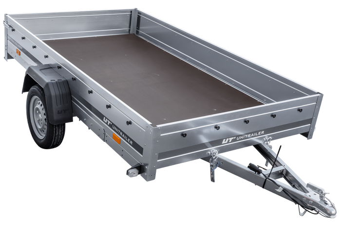 Remorque à essieu simple 264x150 UNITRAILER GARDEN 265 KIPP