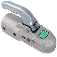 Attelage à boule KNOTT K35-C pour remorque de 3 500 kg avec timon tubulaire de 60 mm, en fonte 