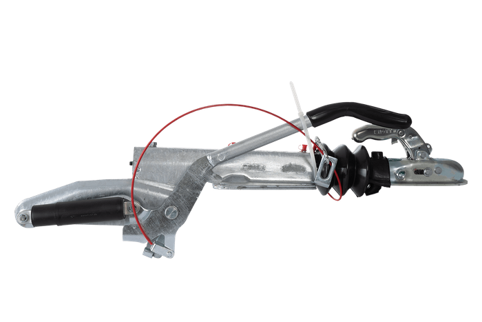 Dispositif de dépassement KNOTT KF20A avec attelage K20B pour remorque de 2000kg avec timon en V