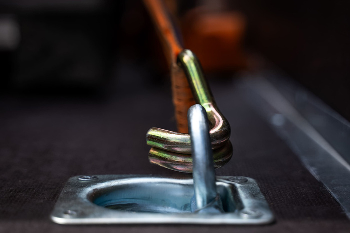 Kit de quatre sangles de transport 3 points avec tendeur pour dépanneuse UNITRAILER 3m/50mm/4t