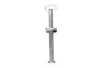 Support, béquille fixe UNITRAILER avec collier 60cm diamètre 48mm 150kg et un jeu de vis
