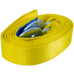 Sangle de remorquage avec crochets UNITRAILER 5 m/50 mm/6 t jaune