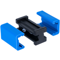 Connecteur rapide UNITRAILER pour installation de feux de remorque, clip double-clic