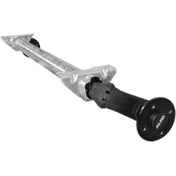 Essieu non freiné AL-KO OPTIMA pour remorque 750kg 1000mm 1430mm 4x100