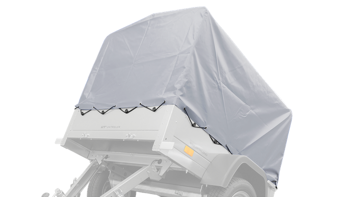Bâche haute grise pour Garden Trailer 150 KIPP