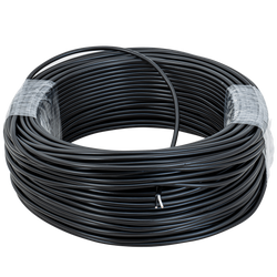 Câble électrique à 2 fils conducteurs TEXSIM YLY-S 2x1 - 1m