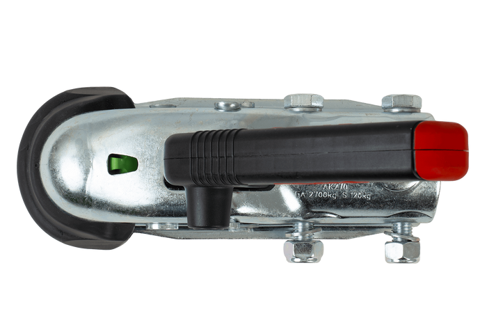 Attelage à boule AL-KO AK270 pour remorque de 2700kg avec timon tubulaire de 50mm