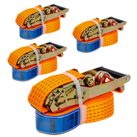 Kit de quatre sangles de transport avec tendeur UNITRAILER 6m/50mm/5t