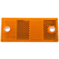 Catadioptre jaune 90x40 mm à visser