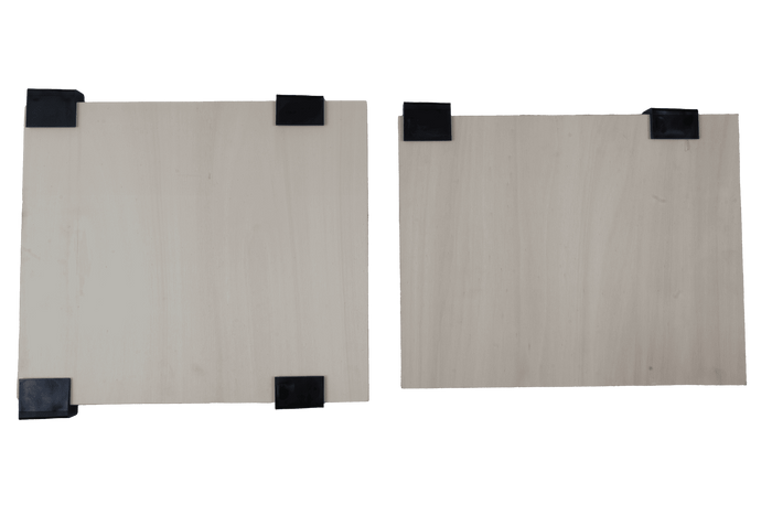 Ensemble de deux étagères, cloisons pour la boîte à outils DAKEN ARKA 81209, compartiment 430x380mm et 430x340mm