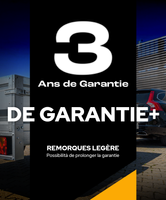 Garantie supplémentaire + pour une remorque légère