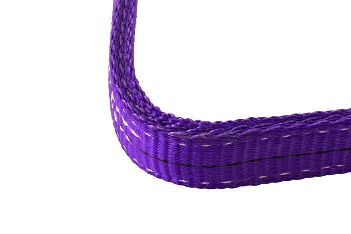 Élingue, sangle de levage HEFFA 2 m/30 mm/1 t avec boucles