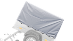 Bâche haute grise pour Garden Trailer 150 KIPP