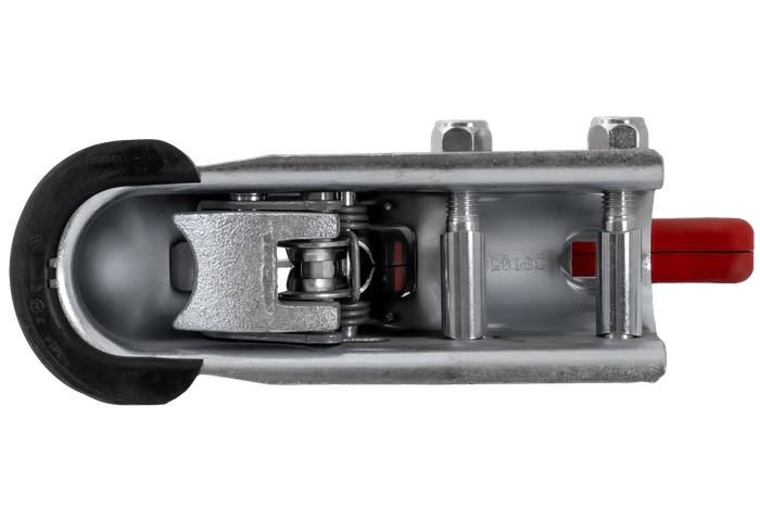 Attelage à boule AL-KO AK161 pour remorque de 1600kg avec timon tubulaire de 50mm