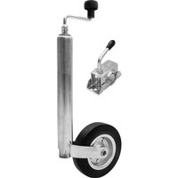 Roue jockey diametre 48 ST 48-200 VB avec le collier 48 mm Winterhoff