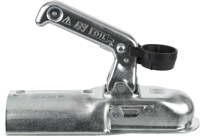 Attelage à boule WINTERHOFF WW8-C pour remorque 800kg avec timon tubulaire 70mm