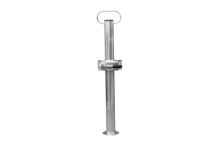 Support, béquille fixe UNITRAILER avec collier 60cm diamètre 48mm 150kg et un jeu de vis