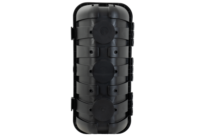 Caisse, boîte extincteur 6kg DAKEN 82501 STRIKE 600x287x220mm noir