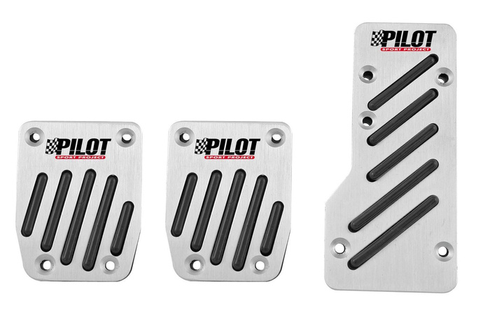 Jeu de pédales en aluminium anti-dérapant RACE2 PILOT [plaques de protection]