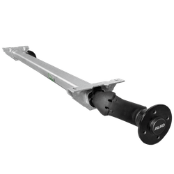 Essieu non freiné AL-KO OPTIMA pour remorque 750kg 1260mm 1573mm 4x100