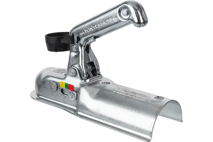 Attelage à boule WINTERHOFF WW8-C pour remorque 800kg avec timon tubulaire 70mm