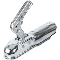 Attelage à boule STEELPRESS ZSK-0750C pour remorque de 750kg avec timon tubulaire de 50mm