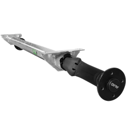 Essieu non freiné AL-KO OPTIMA pour remorque 750kg 1500mm 1820mm 4x100