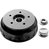 TAMBOUR DE FREIN KNOTT AVEC ROULEMENT POUR ESSIEU REMORQUE 1350KG 200X50 5X112