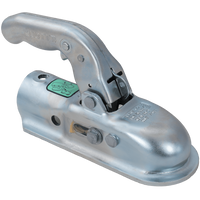 Attelage à boule KNOTT K20-B pour remorque de 2 000 kg avec timon tubulaire de 45 mm, en fonte 