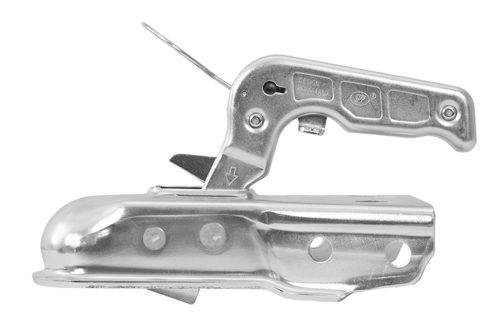 Attelage à boule STEELPRESS ZSK-0750K pour remorque de 750 kg avec timon en V