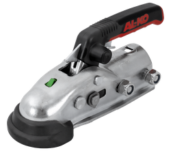 Attelage à boule AL-KO AK161 pour remorque de 1600kg avec timon tubulaire de 50mm