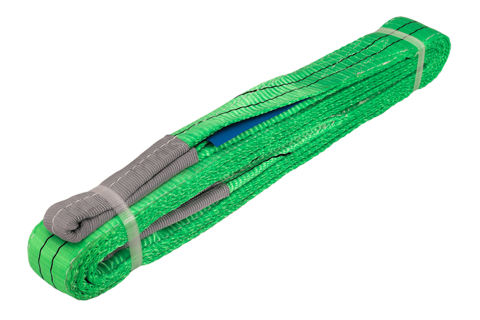Sangle, élingue de levage HEFFA 4 m/60 mm/2 t avec boucles