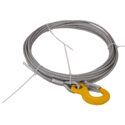 Câble de treuil EFMETAL 469kg, 10m pour attelage de remorque 