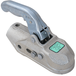 Attelage à boule KNOTT K27-B pour remorque de 2 700 kg avec timon tubulaire de 45 mm, en fonte